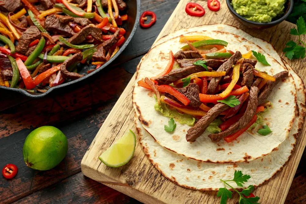 Mexican Fajita Street Food